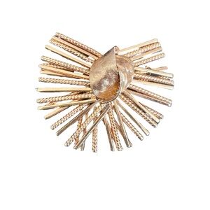 Gold-Tone Grosse 1960 Brooch Stamped